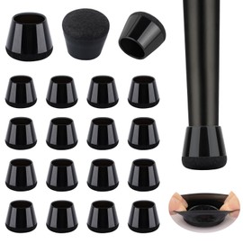 32 Pcs New Chair Leg Protectors for Hardwood Floors, Silicone Chair Leg Floor Protectors, Floor Protectors for Chairs, Chair Leg Caps Protect Wooden Floors from Scratching, Won't Tear