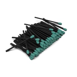 ZIKANI Black Stick Blue Tip Fancy Matches 4" Match Refill 100 Long Matches Short Matches Wooden Matches Bulk Matches Decorative Matchsticks for Cloche Jar Box, Fireplace