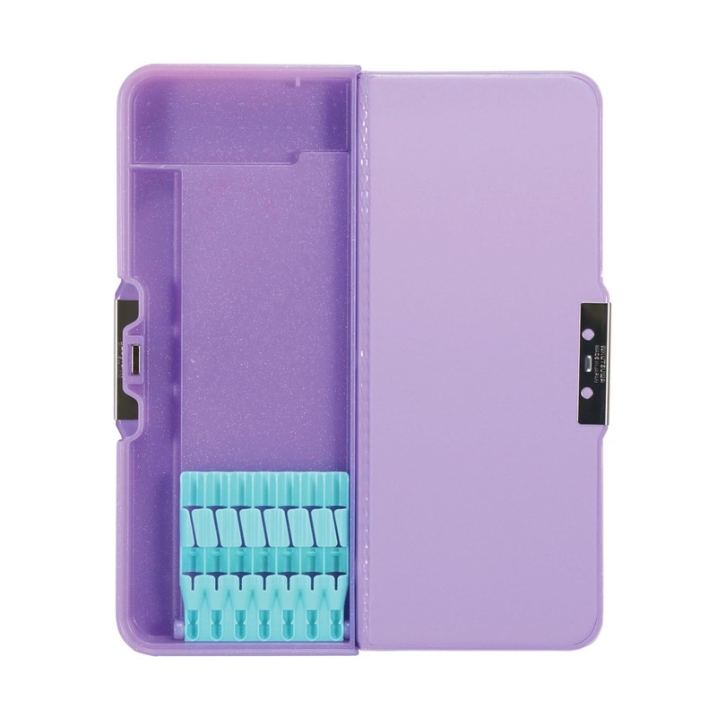 Kutsuwa CH212MT Pen Case, Pencil Holder, Pittanton, 2-Door, Mint