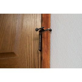 Design House 181859 Jumbo Hinge Pin Door Stop, 5-Pack, Matching Rubber, Oil Rubbed Bronze