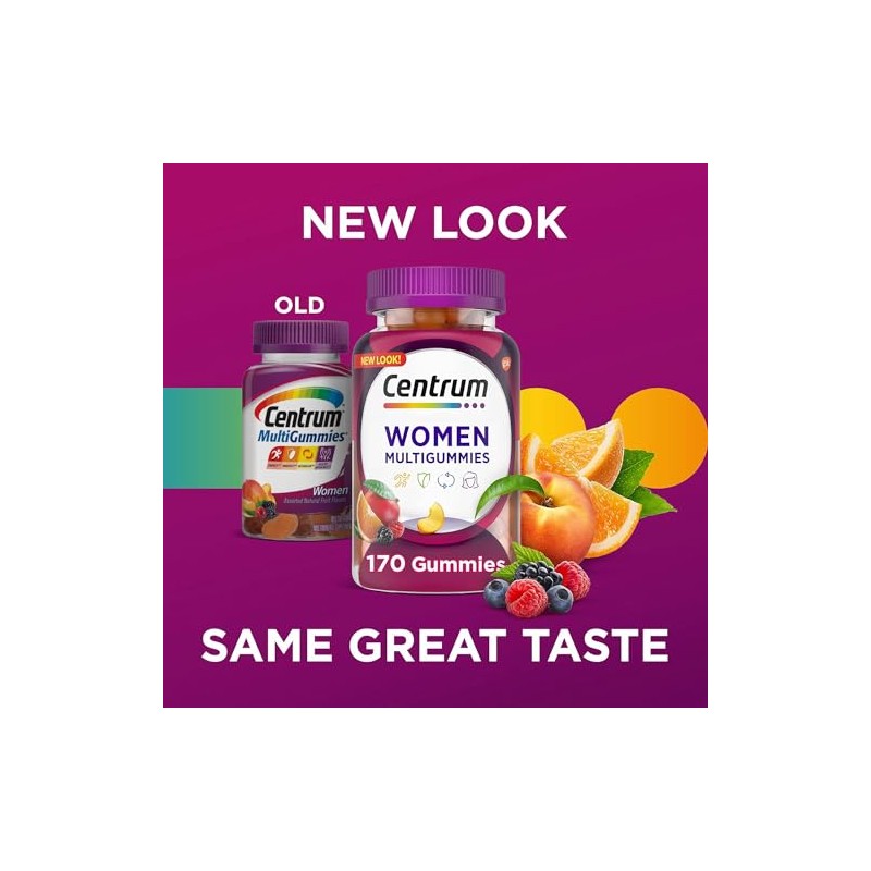 Centrum Gomitas Multivitaminico Mujer 170