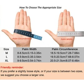 EXCEREY Racing Gloves Cycling Gloves Motorcycle Bicycle Full Finger Off-Road Outdoor Sports for Men Women & Mountaineering (Blue, Size L)