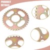 Relibupdater 420 Rear Sprocket 37 Tooth,96L Chain,Front Sprocket 14T Kit