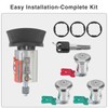 WZYJGTOP Door Lock Cylinders & Ignition Switch with Keys |