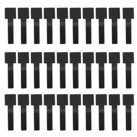 30 Stück Kabelhalter Selbstklebend,Kabelbinder Klett Clips Mit Klebend Set,Kabelmanagement Schreibtisch Verstecken Unter,Desk Under Kabel Kabelhalterung Organizer für Cable Management Schnalle Halter