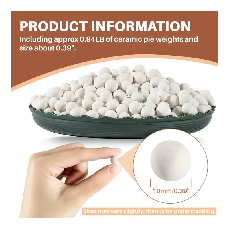 Sukh 0.94LB Pie Weights for Baking - Pie Crust Weights