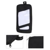 10in Black Surfboard Surfing Fin Storage Bag Durable Canvas Handbag