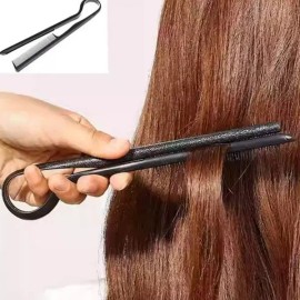v자 헤어 빗 전문가용 스타일링 곱슬머리 볼륨 헤어 빗 파마 V-Shaped Hair Brush Professional Styling Curly Hair Volume Hair Brush Perm [Black 3P]