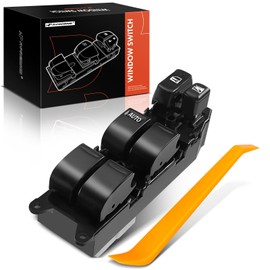 A-Premium Master Power Window Switch Compatible with Toyota Land Cruiser 1998 1999 2000 2001 2002, Front Left Driver Side, 4.7L, Replace# 84820-60130