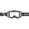 SCOTT Prospect 2.0 SMB Goggles (One Size Fits Most, Black/White/Clear