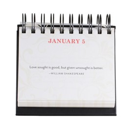 Flip Calendar - Two Hearts