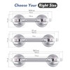 Grab Bars for Bathtubs and Showers, 17-inch Upgraded Safety Suction