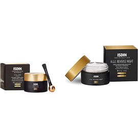 ISDIN Isdinceutics vital eyes, crema contorno de ojos antiarrugas, con melatonina y cafeina, 15 ml + ceutics Crema de noche A.G.E. Reverse Night
