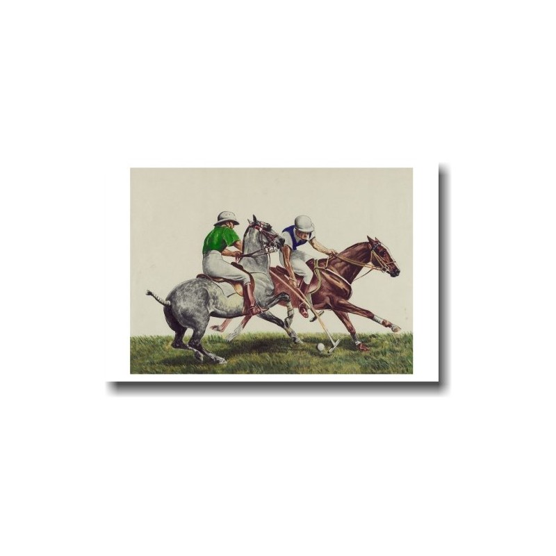 Polo Challenge - Vintage Reprint Poster