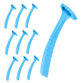 Baluue 10pcs Portable Pedicure Tool for Cracked Heels Skin Scraper and Callus Remover Effortless Foot Care Sturdy and Materials for Feet