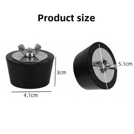 Ljxyloog 4 Pcs Rubber Expansion Winterizing Plug,Swimming Pool Rubber Plug,for Anti-Freezing of Swimming Pool Pipes,Winter for Kitchens,Bathrooms