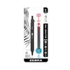 Zebra México Bolígrafo Tactico Retractil X-701 0.7mm Tinta Negra Blister Con 2 Repuestos