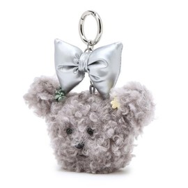 Hazzys (대전신세계)24SS그레이 실버 퍼피 키링 겸 참장식 HIHO4E113G2 (Daejeon Shinsegae) 24SS Gray Silver Puppy Keyring and Charm HIHO4E113G2
