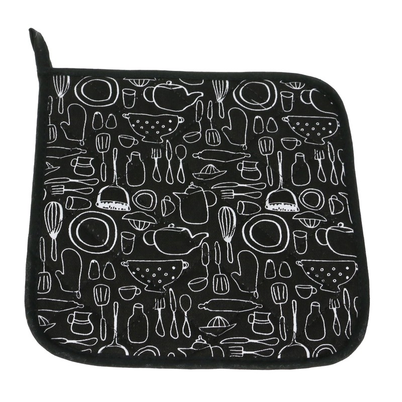 Lifaith 100% Cotton Kitchen Everyday Basic Pot holder Heat Resistant