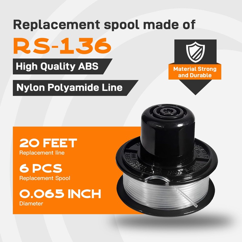 Kousika RS-136 RS136 Compatible with Black + Decker Weed Eater