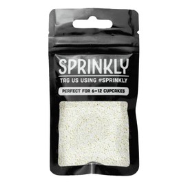 SPRINKLY - Matt Sugar Strands - White - 30g