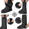 E KAINI Waterproof Rain Boot Shoe Covers with Reflector,Anti-Snow Rain