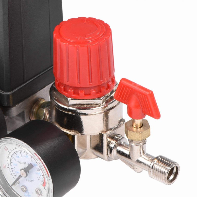 Pressure Regulator, Standard Air Compressor Pressure Switch with 2 Pressure
