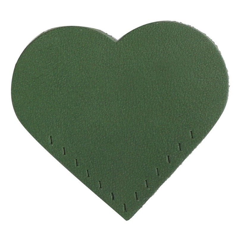 3 Set Page Corner HandMade HeartShaped Leather Bookmark Making Fabric