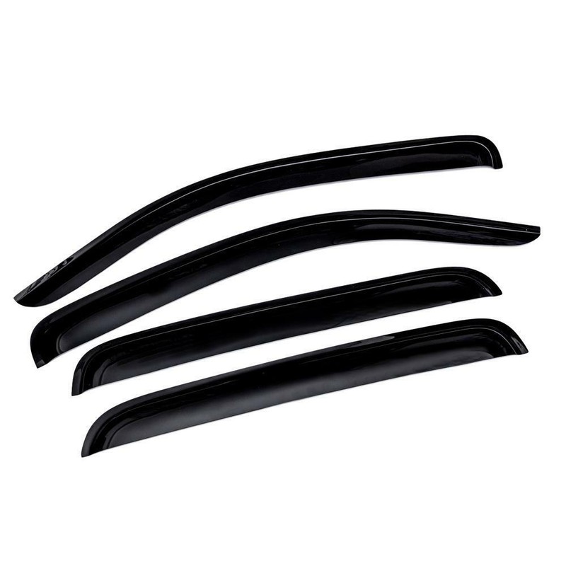 EZ Motoring For 2005-2015 Toyota Tacoma 4pc Smoke Window Sun