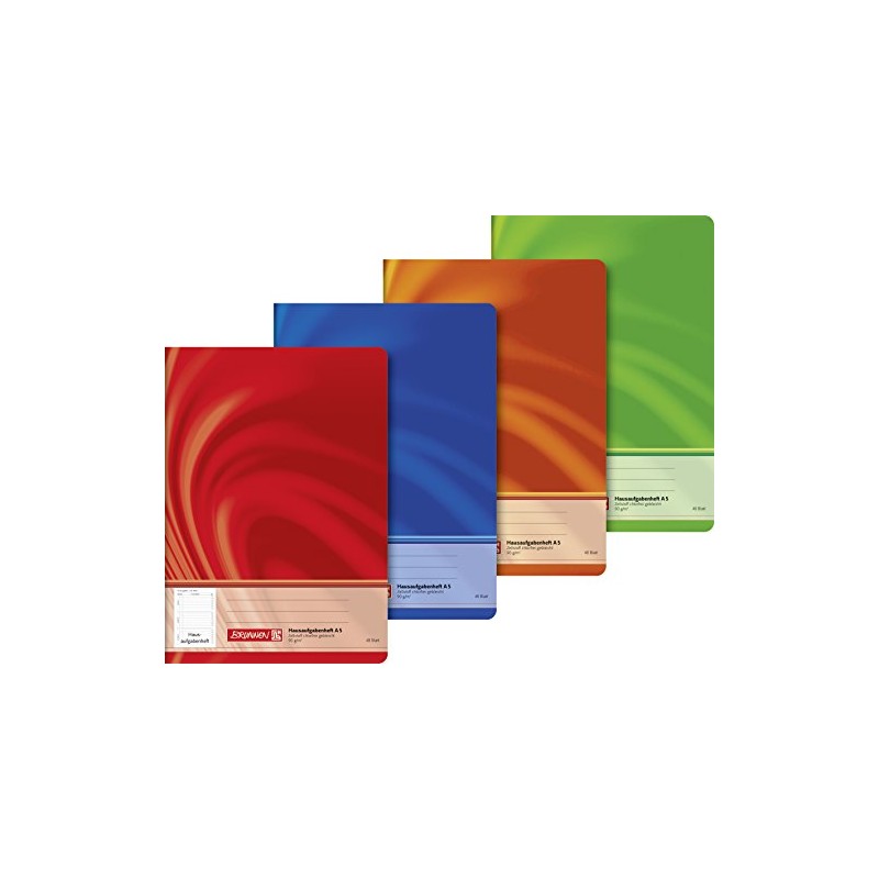 Brunnen Vivendi 104688402 Homework Book (A5, 48 Blatt Extra Heavy