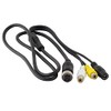 Metra Electronics Commercial RCA to 4-PIN DIN Adapter Cable