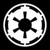 EvolveFISH SW Imperial Galactic Empire Weatherproof Vinyl Decal - [White][5"]