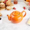 RSVP Large Stoneware Chai Teapot -Microwave & Dishwasher Safe -