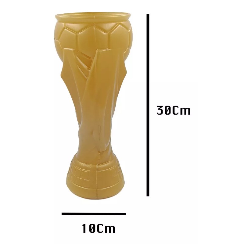 Farvisan 5 Pack Vaso Michelero Copa Mundial Futbol P/ Caguamon