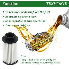 UF106 Kit of Diesel Exhaust Fluid DEF Urea Filter, Car Fuel Filter Replacement Exhaust System Filter Cross-Reference 1421089 2122909 4388378 A0001421089 PE17002 KIT UF106 U58/7 KIT U58/9 KIT ，1 Pack