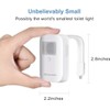 2 Pack Rechargeable Toilet Night Light with Motion Activated Sensor,