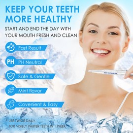 Zahnpasta zum sofortigen Aufhellen der Zähne, Streifen Stift zum Aufhellen der Zähne, professionelle Zahnaufhellung Whitening Strips