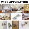 Cezmkio 135°Soft Closing Cabinet Hinges 2 Packs, Kitchen Cabinet Hinges,