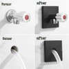 Wall Split Flange Plumbing Cover Plates, Square Shower Arm Flange