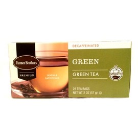 Farmer Brothers Green Tea- Decaffeinated, 25 bags