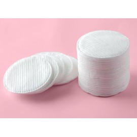 2 Pack Cotton Tree 100% Pure Cotton, Round Cotton Wool Pads, 80 Count Each (Total 160 Wool Pads)