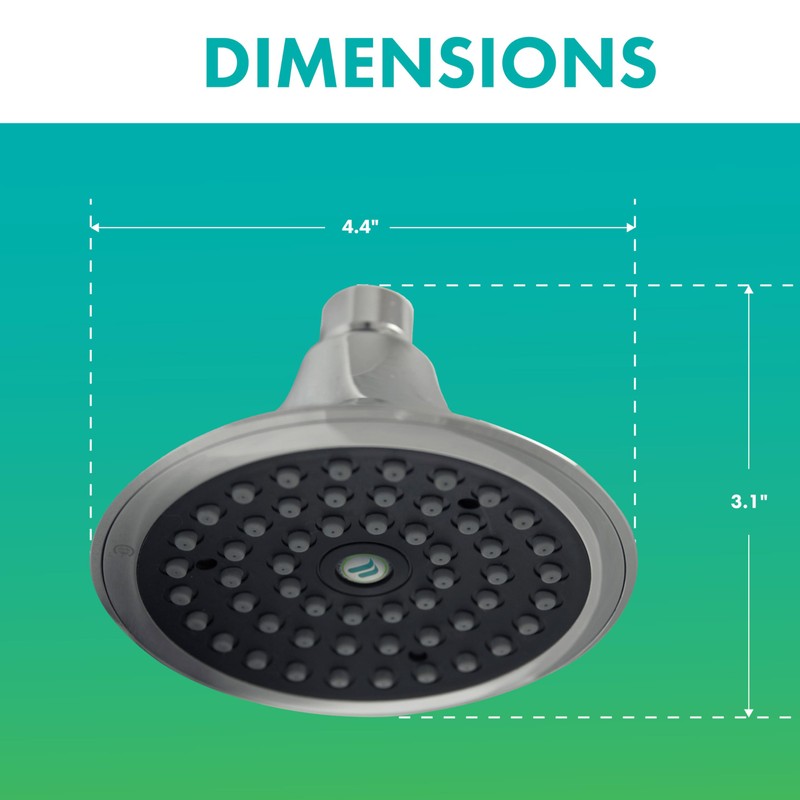 1.5 GPM Sava Fixed-Mount Showerhead Finish: Chrome