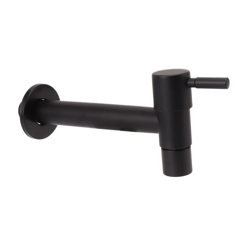 G1/2 Wall Mounted Cold Water Tap 304 Stainless Steel Single