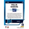 2024 Panini Donruss Football #383 Malik Nabers Rookie Card Giants