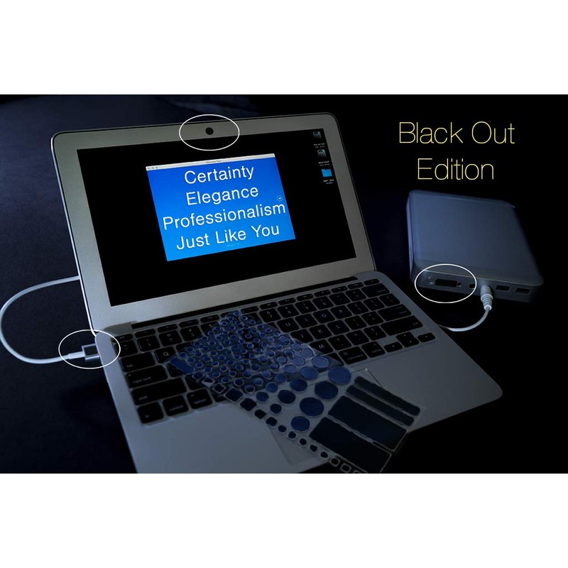 LightDims Black Out Edition - Light Blocking LED Covers/Light Dimming