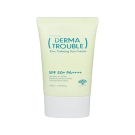 Fushidine Derma Trouble Zinc Calming Sun Cream 50ml (SPF50+) x3SET (SH) / 후시다인 더마 트 러블 징크 카밍 선크림 50ml(SPF50+) x3SET(SH)