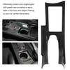 Carbon Fiber Center Console Gear Shift Cup Holder Panel Cover