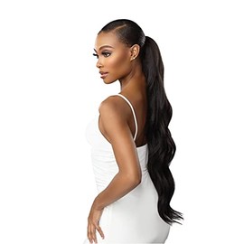 Sensationnel Lulu Pony tail drawstring - high heat synthetic yaki pony tail or up do hair extension wig piece - Viki (1)