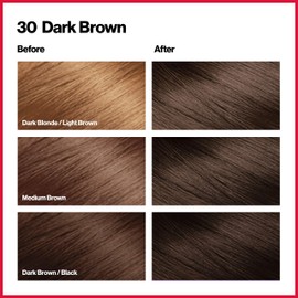 REVLON Revlon ColorSilk Permanent Color, Dark Brown 30, 2 pack