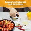 AGIgear Heavy Duty Stainless Steel Garlic Mincer and Garlic Crusher,Manual